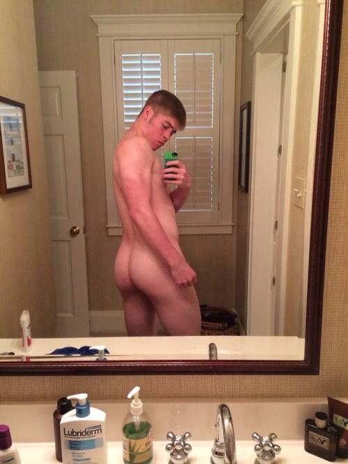 American Stud Nude Mirror Bathroom Self Pics